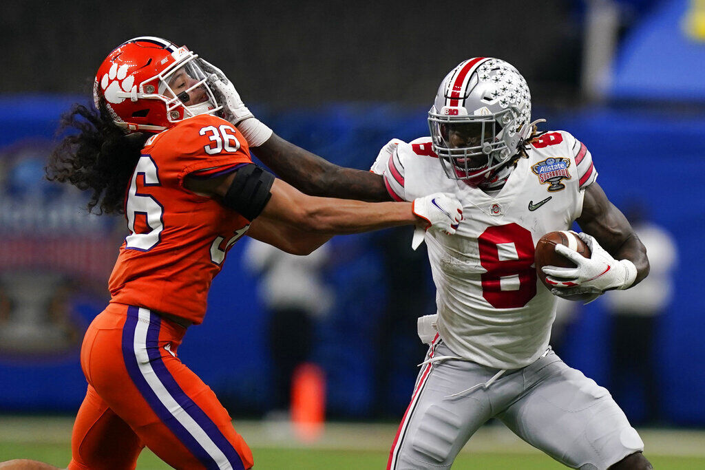 6. Trey Sermon (Sr., Ohio St., 6-0, 215)